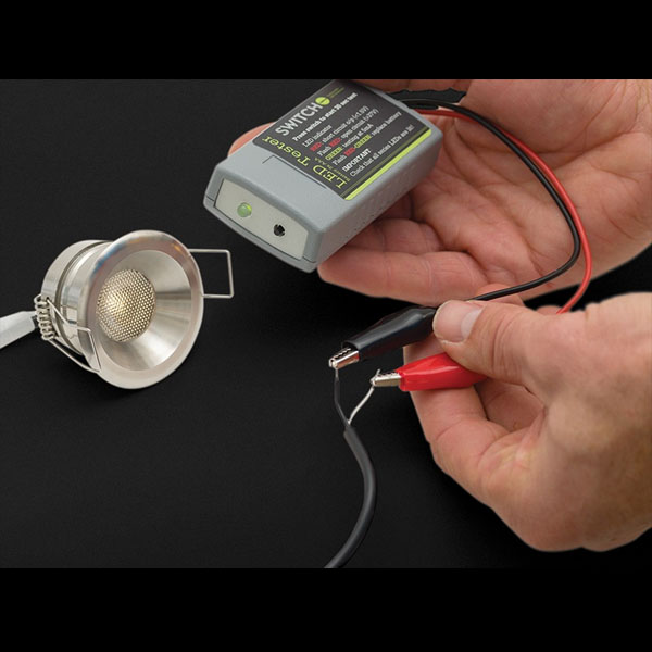 LED testing tool - electronic testing device to test LED light fittings
