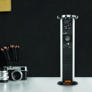 Pop up bluetooth speaker bench top